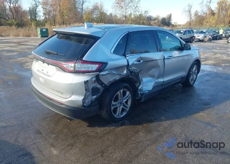 2018 Ford Edge Titanium из США, поврежденный, VIN 2FMPK4K96JBB06783
